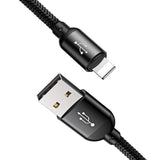 Cablu de date Baseus USB-C la Lightning la Micro-USB la USB-A, 1.2 m