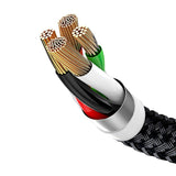 Cablu de date Baseus USB-C la Lightning la Micro-USB la USB-A, 1.2 m