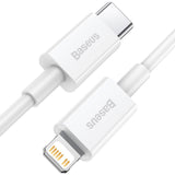 Cablu de date Baseus USB-C la Lightning, 1.5 m