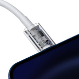 Cablu de date Baseus USB-C la Lightning, 1.5 m