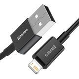 Cablu de date Baseus Lightning la USB-A, 1.0 m