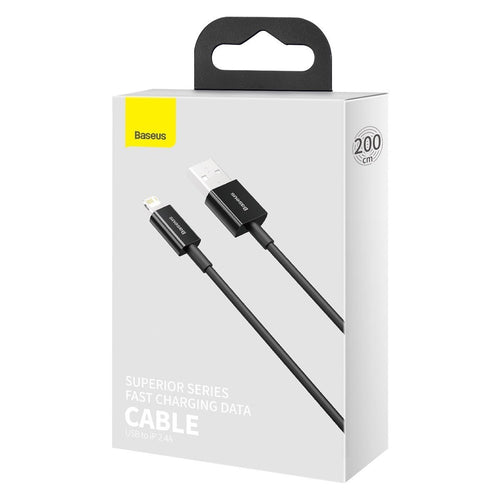 Cablu de date Baseus Lightning la USB-A, 2.0 m