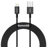 Cablu de date Baseus Lightning la USB-A, 2.0 m