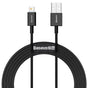 Cablu de date Baseus Lightning la USB-A, 2.0 m
