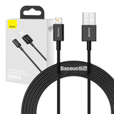 Cablu de date Baseus Lightning la USB-A, 2.0 m