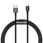 Cablu de date Baseus USB-C la USB-A, 1.0 m