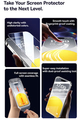 Folie de protectie Sticla securizata Baseus compatibila cu iPhone 15 Pro