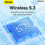 Casti TWS Baseus Bowie WM02 Wireless Bluetooth 5.3 - Alb