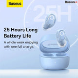 Casti TWS Baseus Bowie WM02 Wireless Bluetooth 5.3 - Alb