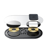 Incarcator Wireless Baseus, 2 In 1 15W 220v Pentru Telefon Si AirPods Wxjk A01 Omax E18b9e