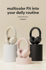 Casti Over-ear Bluetooth Lenovo ThinkPlus TH30 - Bej