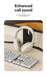 Casti Over-ear Bluetooth Lenovo ThinkPlus TH30 - Bej