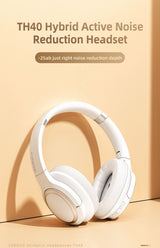 Casti Over-ear Bluetooth ANC Lenovo ThinkPlus TH40 - Negru/Gri