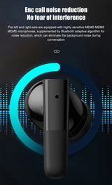 Casti TWS ANC Lenovo ThinkPlus Live Pods LP3 – Negru
