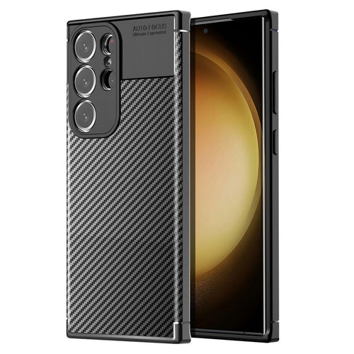 Husa OEM compatibila cu Galaxy S24 FE, silicon, Negru
