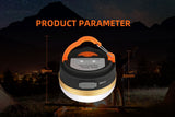 Superfire Lampa Camping T60, 127lm, Baterie externa, USB