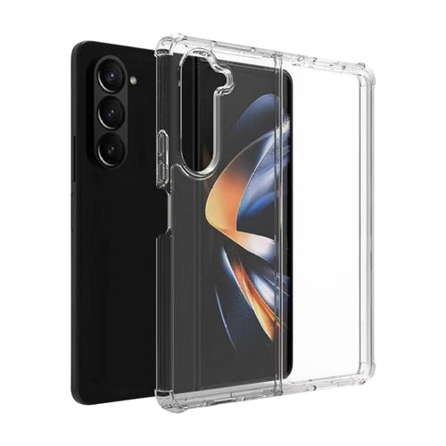 Husa OEM compatibila cu Galaxy Z Fold 6, Transparent, policarbonat, Transparent
