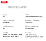 Husa XO compatibila cu AirPods 1, AirPods 2, silicon, Negru
