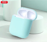 Husa XO compatibila cu AirPods 1, AirPods 2, silicon, Negru