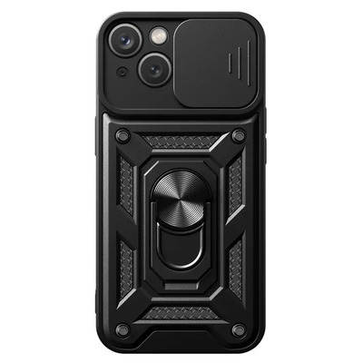 Husa telefon pentru Xiaomi Redmi Note 14 5G, cu protectie camera, Neagra