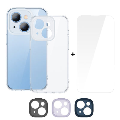 Husa Baseus Illusion Series Folie Rame Camera pentru Apple iPhone 14 Plus
