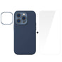 Husa Baseus compatibila cu iPhone 14 Pro, gel lichid, Alb