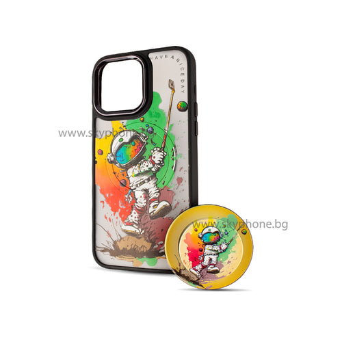 Husa cu inel OEM compatibila cu Xiaomi Redmi A1, Xiaomi Redmi A2, MagSafe/Magnetic, TPU, plastic rigid, Rosu