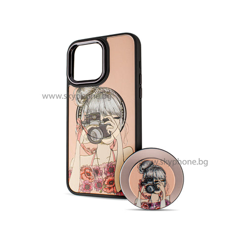 Husa cu inel OEM compatibila cu Xiaomi Redmi Note 12 5G, Xiaomi POCO X5 5G, MagSafe/Magnetic, TPU