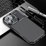 Husa OEM compatibila cu iPhone 11, silicon, Negru