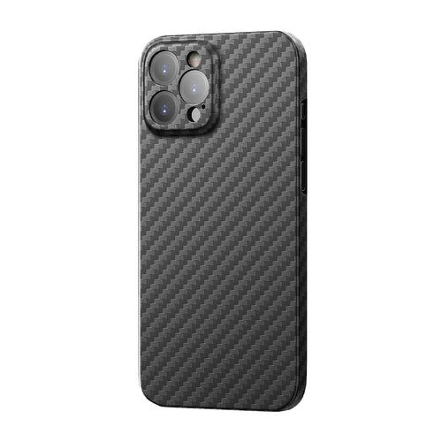 Husa OEM compatibila cu iPhone 15 Pro, carbon, Negru
