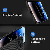 Husa cu inel OEM compatibila cu iPhone 15, MagSafe/Magnetic, carbon, Negru