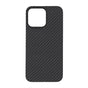 Husa OEM compatibila cu iPhone 15 Pro Max, carbon, Negru