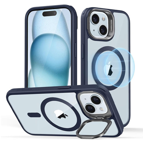 Husa ESR compatibila cu iPhone 15, MagSafe/Magnetic, policarbonat, Alb