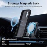 Husa ESR compatibila cu iPhone 15, MagSafe/Magnetic, silicon, Alb