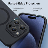 Husa ESR compatibila cu iPhone 15, MagSafe/Magnetic, silicon, Alb