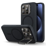 Husa ESR compatibila cu iPhone 15 Pro, MagSafe/Magnetic, silicon, Alb