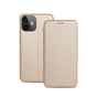 Husa tip carte OEM compatibila cu Galaxy S22 Plus, MagSafe/Magnetic, piele, Auriu