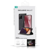 Husa tip portofel pentru Motorola Moto G35 5G, Albastră
