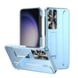 Husa cu inel OEM compatibila cu Galaxy S23 Plus, policarbonat, Alb