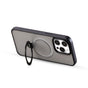 Husa cu inel Joyroom compatibila cu iPhone 15, MagSafe/Magnetic, PC, TPU, Negru