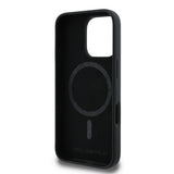 Husa Karl Lagerfeld compatibila cu iPhone 16 Pro, MagSafe/Magnetic, TPU, Negru