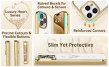 Husa telefon Kingxbar Wish Series pentru Apple iPhone 15 Pro Max, Argintie