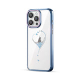 Husa Kingxbar compatibila cu iPhone 15 Pro Max, policarbonat, Alb