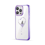 Husa Kingxbar compatibila cu iPhone 14 Pro, policarbonat, Auriu