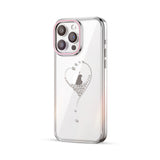 Husa telefon pentru Apple iPhone 15 Kingxbar Wish Series, Argintie