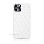 Husa OEM compatibila cu iPhone 11 Pro, piele ecologica, Alb