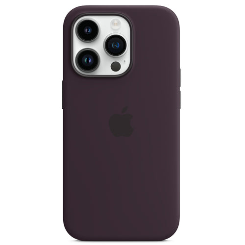 Husa compatibila cu iPhone 14 Pro, MagSafe/Magnetic, silicon, Mov