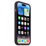 Husa compatibila cu iPhone 14 Pro, MagSafe/Magnetic, silicon, Mov
