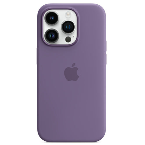 Husa compatibila cu iPhone 14 Pro, MagSafe/Magnetic, silicon, Mov