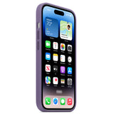 Husa compatibila cu iPhone 14 Pro, MagSafe/Magnetic, silicon, Mov
